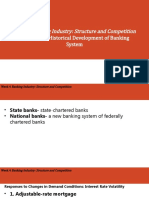 Banking Industry: Structure and Competition: Week 4 Module 005 Historical Development of Banking System