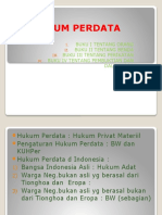 Materi Pertama HK Perdata