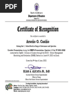 Certification of Service Rendered | PDF