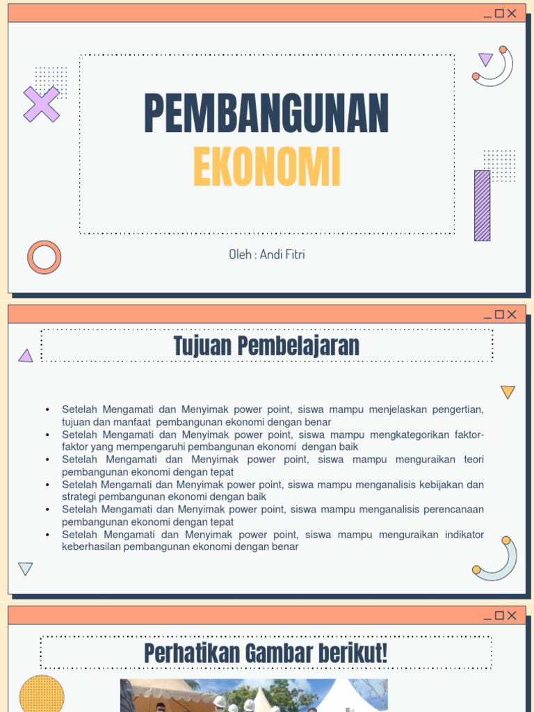 Konsep Pembangunan Menuju Ekonomi Baru yang Dapat Terwujud dengan Cara Ini