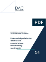 Tema 14 - Enferemedad Periodontal Clasificación, Características, Tratamiento y Seguimiento