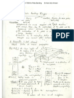 FEM For Plate Bending - Hani Aziz Ameen