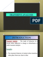 Transient Analysis Unit II