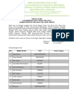 Berita Acara Rekomendasi Rakerwil