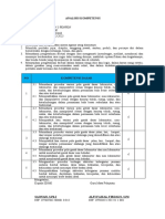 Analisis Kompetensi PJOK Kelas 4 Semester 1