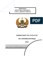 Pedoman Pengorganisasian Laboratorium