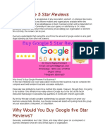 Buy Google 5 Star Review All