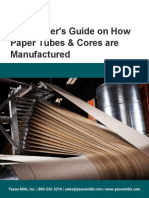 A Beginners Guide On How Paper Tubes Cores Are Manufactured