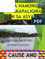 Aguinaldo - Gawain 1.2 Mga Hamong Pangkapaligiran