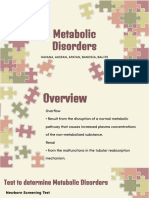 Metabolic Disorders