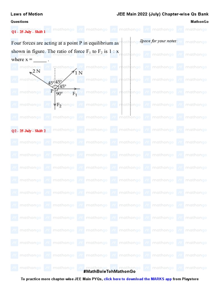 Physics Laws Of Motion Pdf