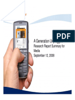 Teen Mobile Study_Research Report