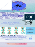 Infographic About Malaria Disease