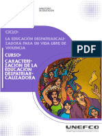 Curso 1 Caracterización de La Educación Despatriarcalizadora