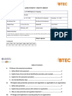 Organisational Risk Assessment and Security Policy