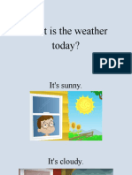 What's The Weather Like Today - Presentation