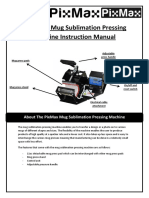Pixmax Mug Sublimation Press Instruction Manual - Mugp01
