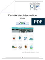 L'aspect Juridique de La Mutualité Au Maroc S.M