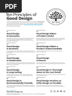 Viz Ten Principles of Good Design Poster