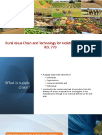 C2Rural Value Chain and Technology For Holistic Development