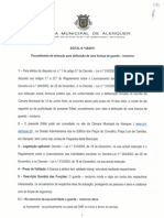 Concurso para admissão de um Guarda-Nocturno em Alenquer