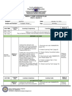 1 18 22 WEEKLY HOME Learning Plan Portrait