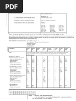 Estes Rocket Engine Specifications Chart | PDF | Ballistics | Aeronautics