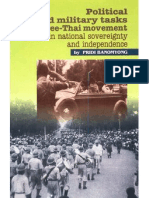 Political and Military Tasks of The Free-Thai Movement