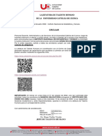 Circular para El Censo en Línea Ecuador 2022