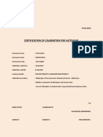 Certification of Calibration For Autolevel (19.08.2022) - Prayog Sangakiri Project-1