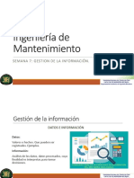 Presentación Clases Semana 7 Mantenimiento 2021-II Gestión de La Información