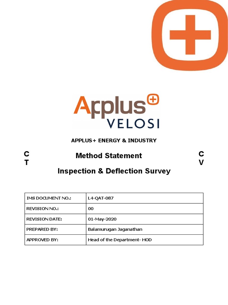 CCTV Inspection & Deflection Survey Method | PDF | Closed Circuit ...