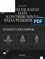 Sistem Filsafat Dan Kontribusinya Dalam Pendidikan