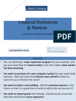 FI - M Lecture 1-Overview of Financial Markets