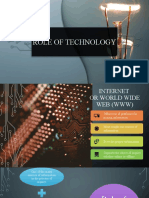 Role of Technology
