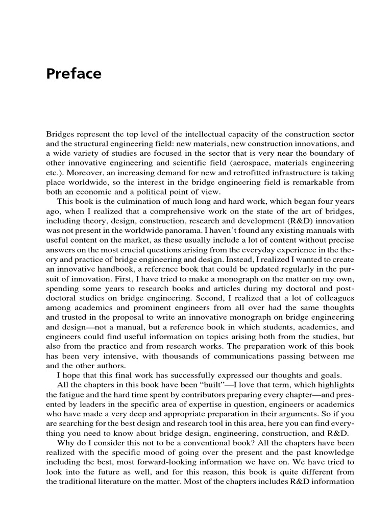Preface 2016 Innovative Bridge Design Handbook PDF Engineering
