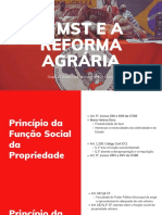 MST e a reforma agrária