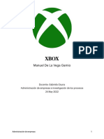 Análisis administrativo de XBOX