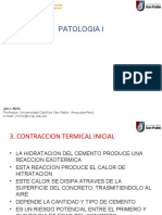 3 Patologia I - Contraccion Termical Inicial