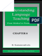 Understanding Language Teaching From Method To Postmethod Chapter 8