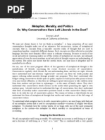 Download George Lakoff - Metaphor Morality  Politics Or Why Conservatives Have Left Liberals in the Dust by Schecky SN6015477 doc pdf