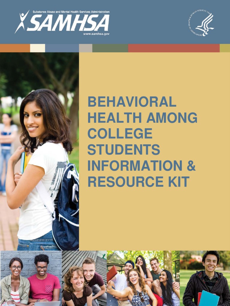 Behavioral Health Among College Students Information Resource Kit | PDF
