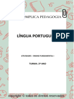 Língua Portuguesa - 2º ano