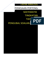 Contoh Analisis Item Matematik