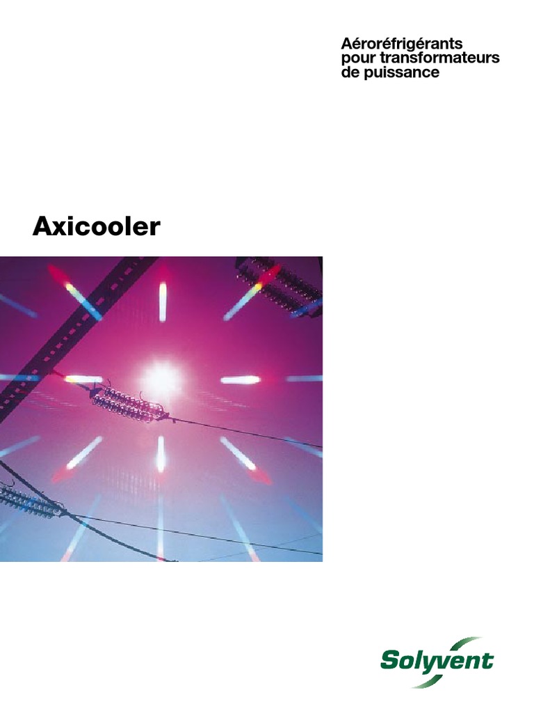 Aéroréfrigérants | PDF | Transformateur électrique