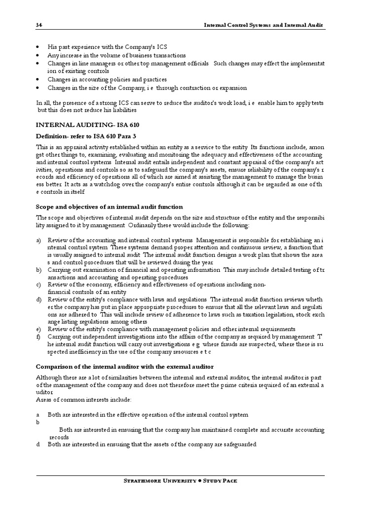 Auditing STUDY PACK by Harold (Final) (1) 14 PDF Business