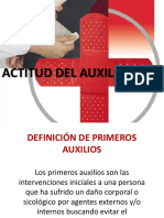 Actitud Del Auxiliador