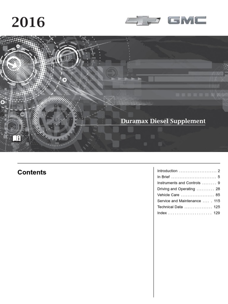 Duramax Diesel Supplement PDF Service Manual PDF Exhaust Gas
