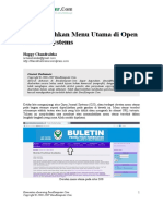 Hchandraleka Menambahkan Menu Utama Di Ojs