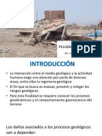 Semana 14 - Peligro Geologico